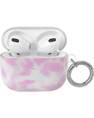 Down for Whatever | Light Pink Tie Dye AirPods Case