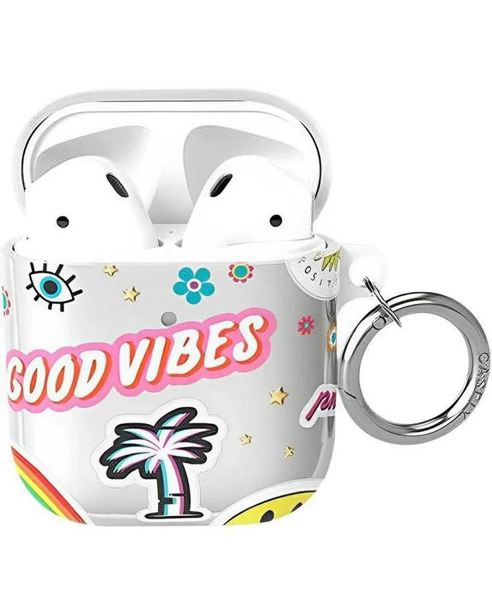 Stuck on U | Festival Sticker Floral AirPods Case