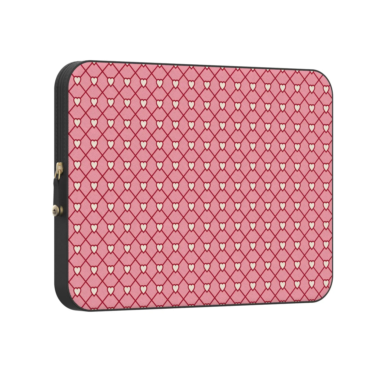 Love Locks | Pink Hearts Laptop Case