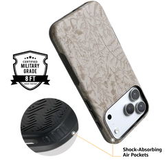 Beige Garden | Neutral Floral Case
