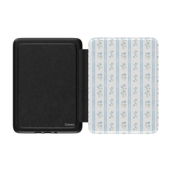 Cottage Stripe | Blue Floral Kindle Case