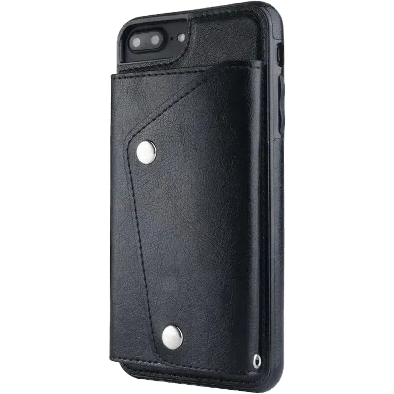 Black Vegan Leather | Wallet Case