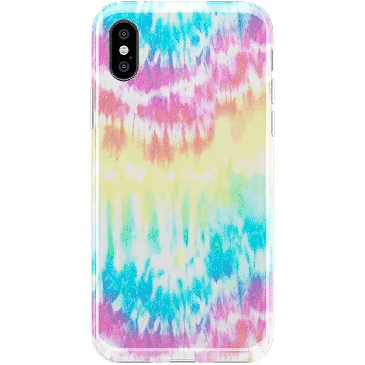 Wild & Free | Classic Rainbow Tie Dye iPhone Case