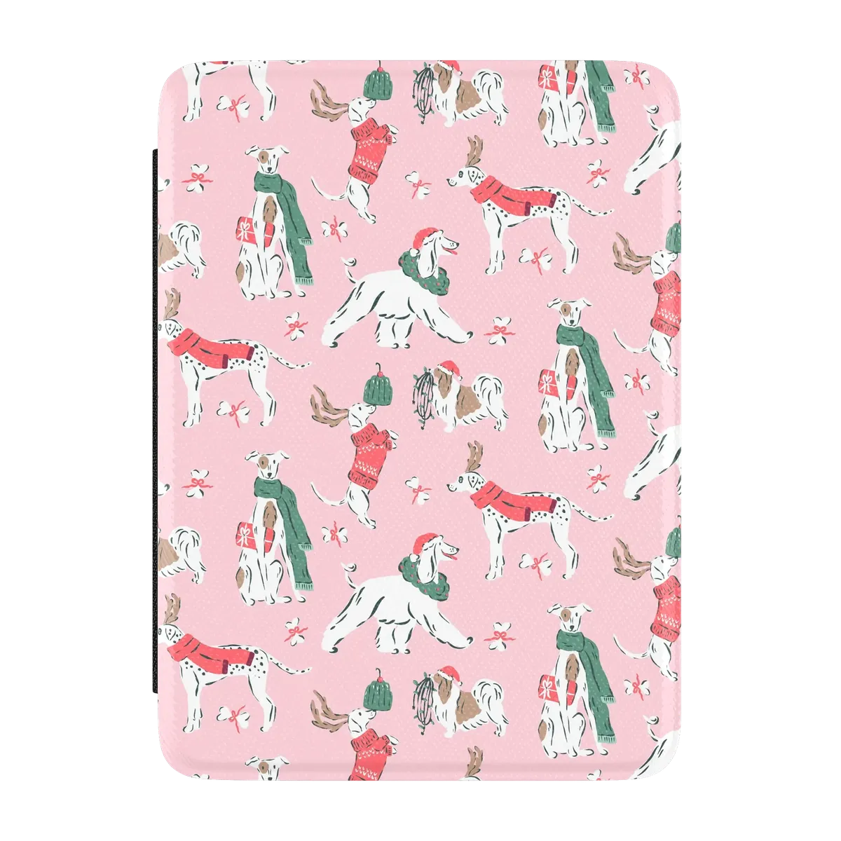 Winter Woofs | Holiday Dog Kindle Case