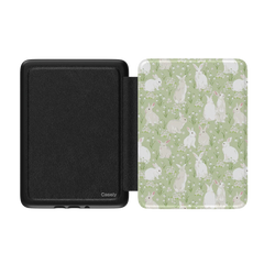 Hop to it | Green Bunny Kindle Case
