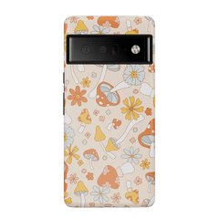Mushroom Magic | Retro Floral Google Pixel Case