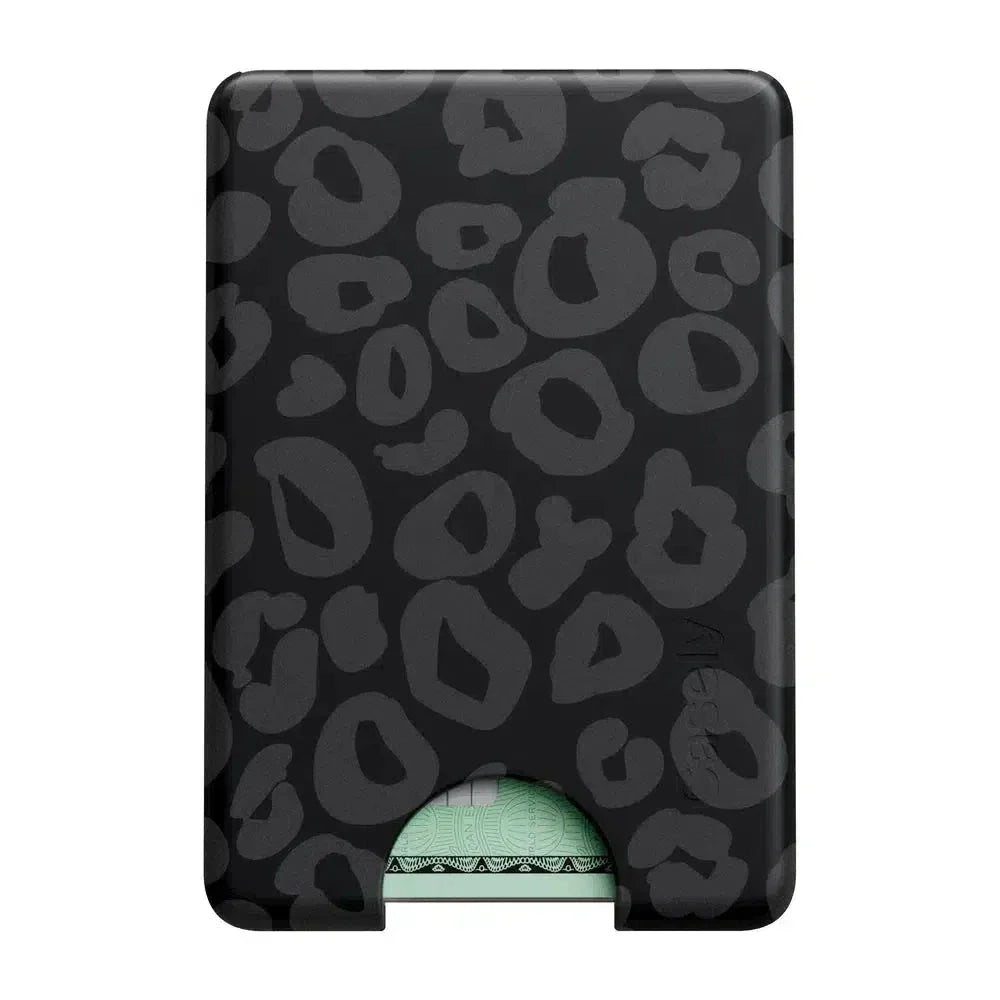 Into the Wild | Black Leopard MagWallet