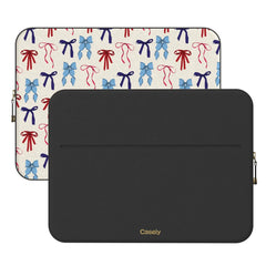 American Girlie | Red White & Blue Bows Laptop Case