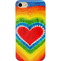I Heart Tie Dye | Rainbow Heart Case