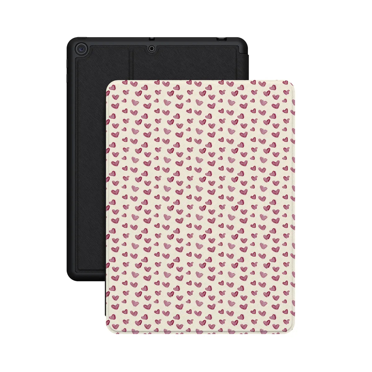 Lovebug | Mauve Hearts iPad Case