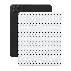On the Dot | Black Polka Dot iPad Case