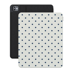 Tiny Stars | Blue & White iPad Case