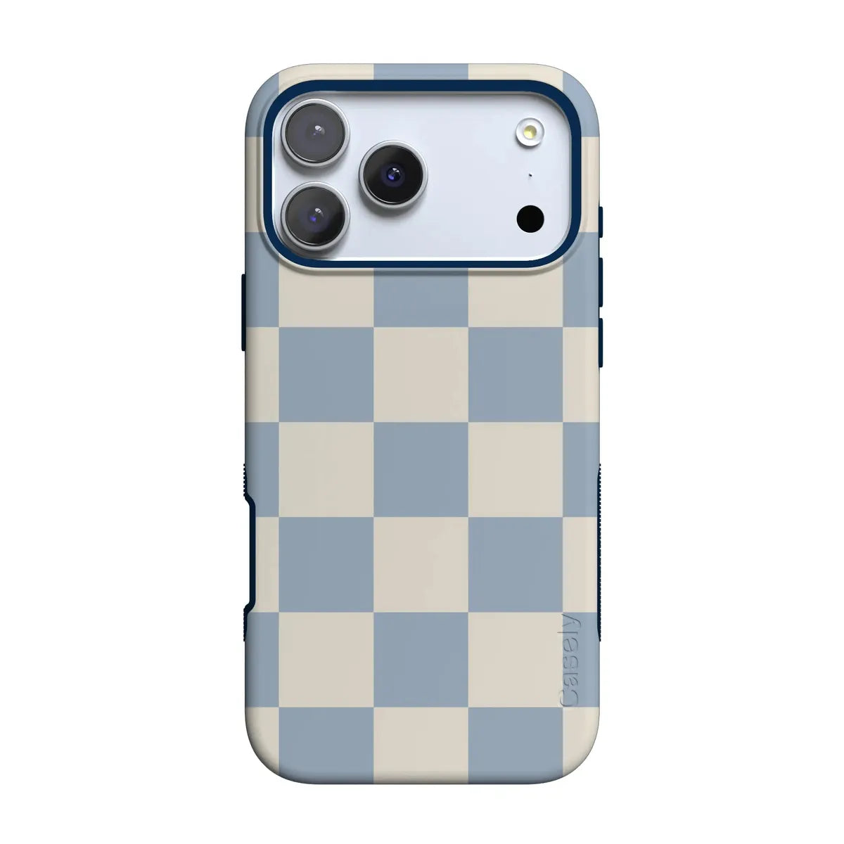 Fit Check | Light Blue Checkerboard Case