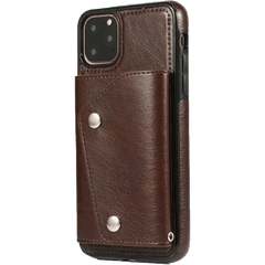 Brown Vegan Leather | Wallet Case
