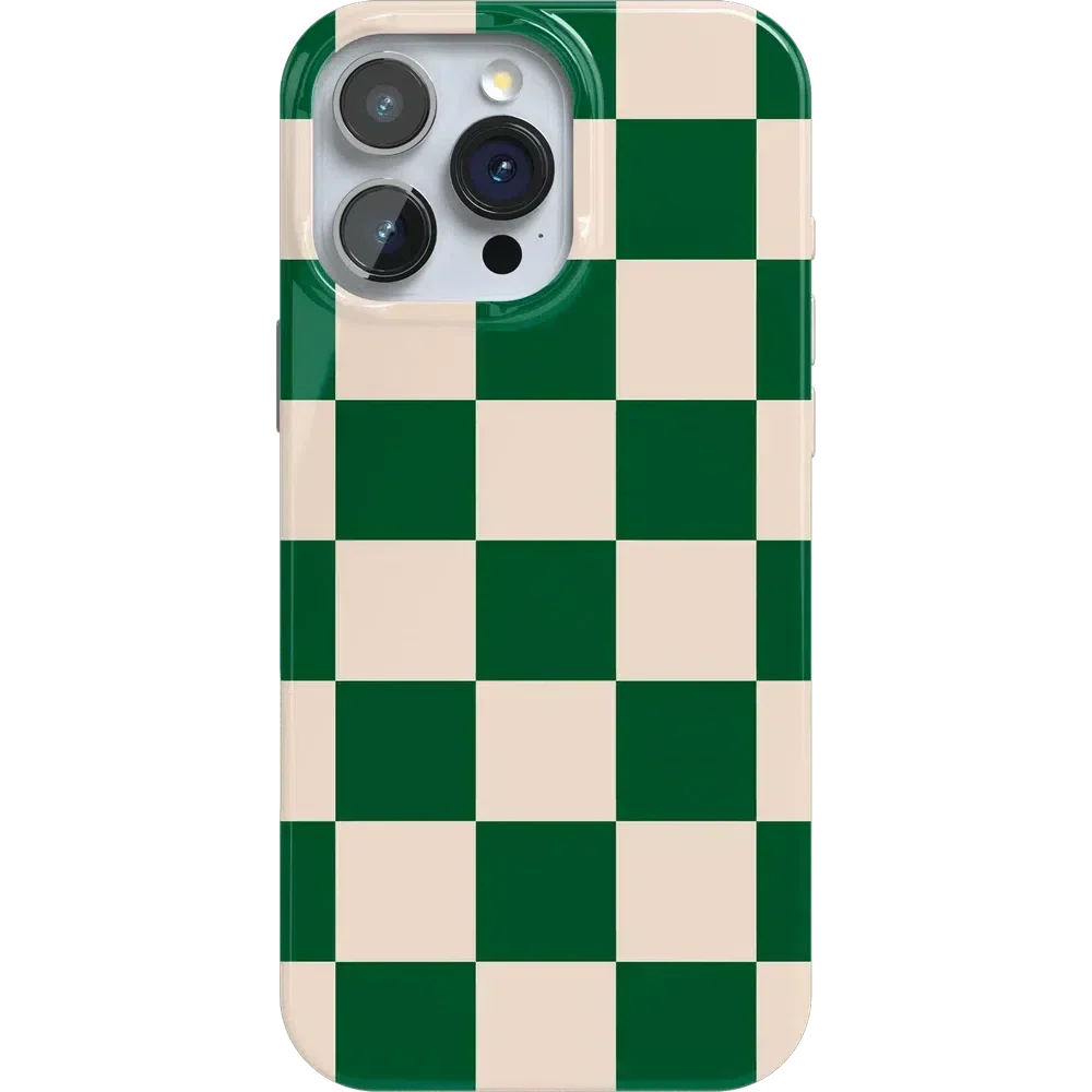 Fit Check | Green Checkerboard Case