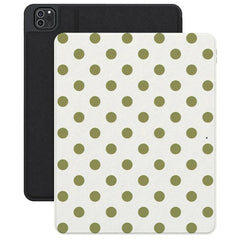 Spotted in SoHo | Green Polka Dot iPad Case