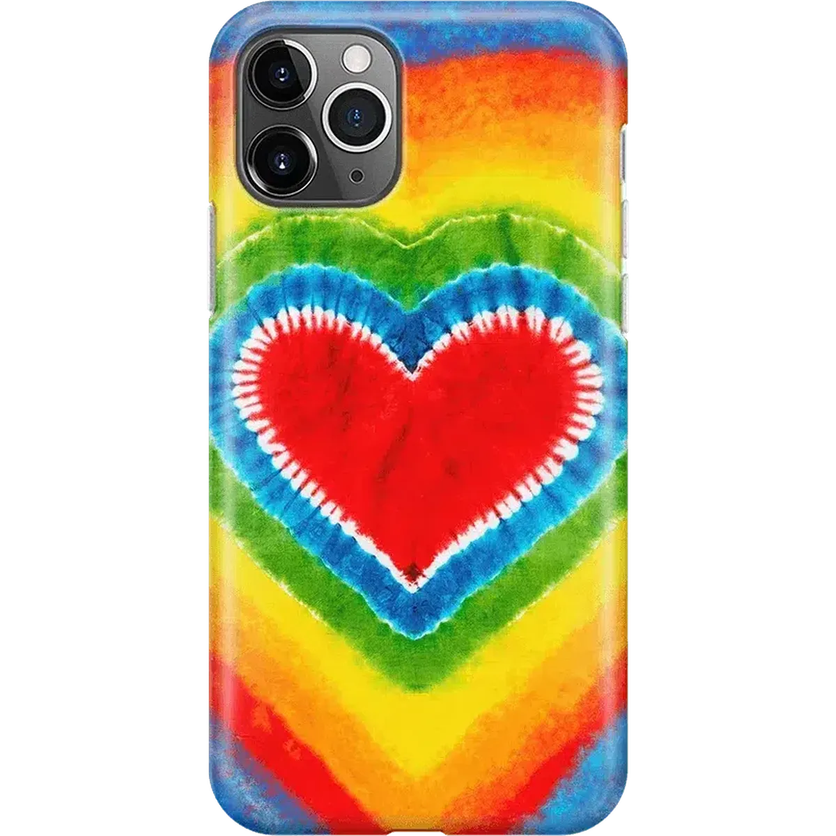 I Heart Tie Dye | Rainbow Heart Case