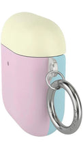 Neon Blue, Pink & Yellow | Colorblock AirPods Case
