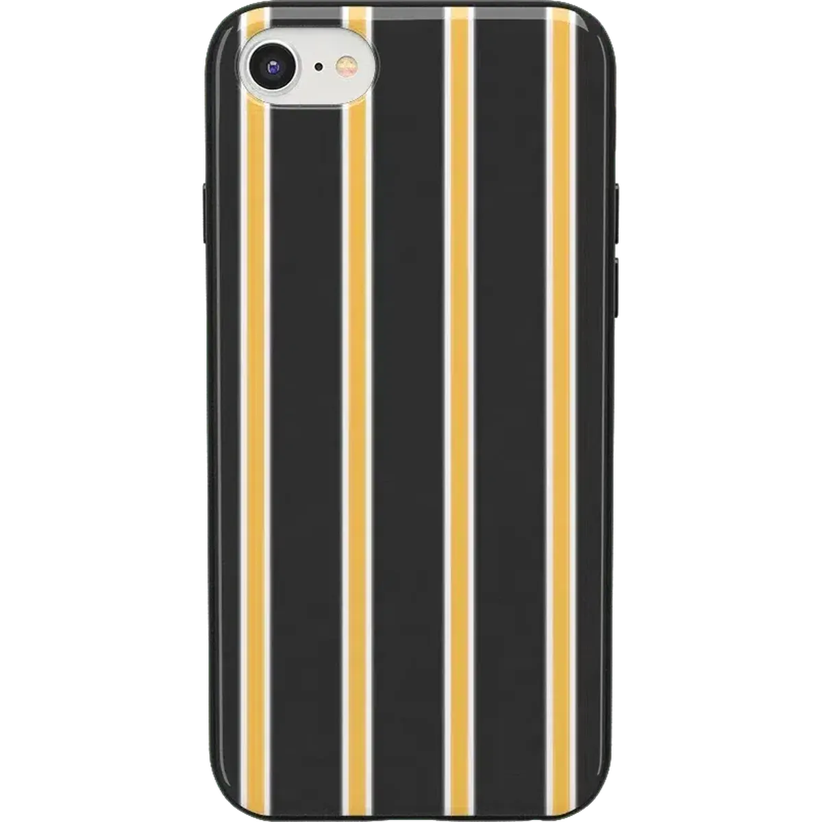 Fine Lines | Mustard Yellow Pinstripe iPhone Case