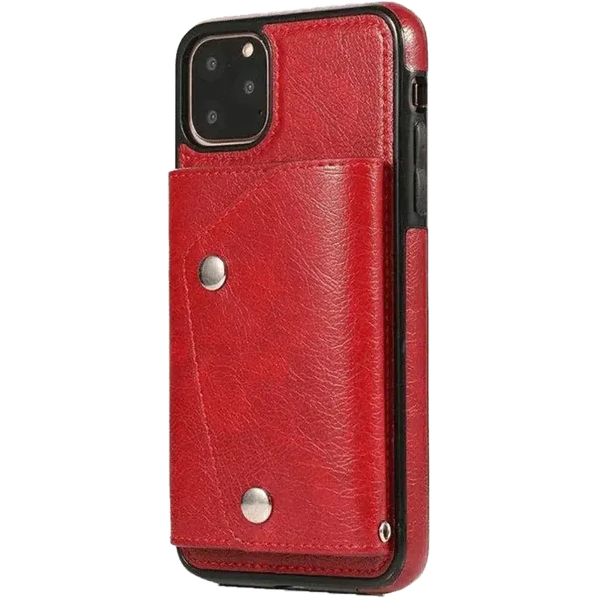 Red Vegan Leather | Wallet Case