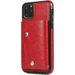 Red Vegan Leather | Wallet Case