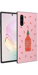 Spicy AF | Pink Chili Hot Sauce Samsung Case