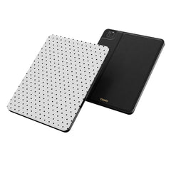 On the Dot | Black Polka Dot iPad Case