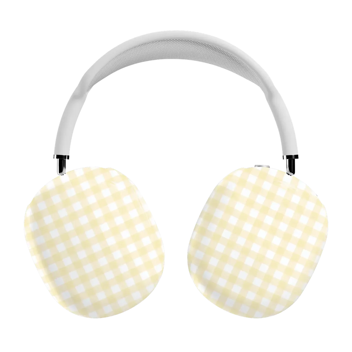 Pastel Picnic | Yellow Gingham AirPods Max Case