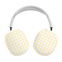 Pastel Picnic | Yellow Gingham AirPods Max Case