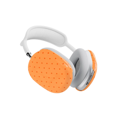 On the Dot | Orange Polka Dot AirPods Max Case