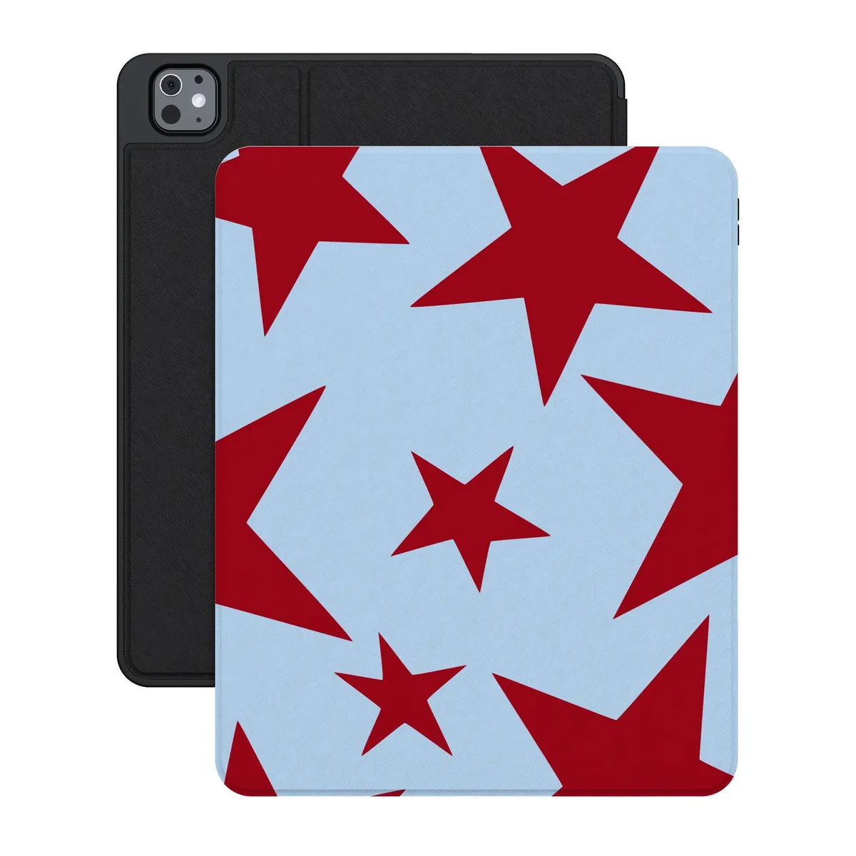 Stars Align | Blue & Red Stars iPad Case