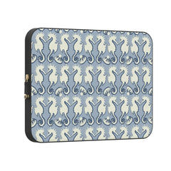 Seahorse Drift | Coastal Blues Laptop Case