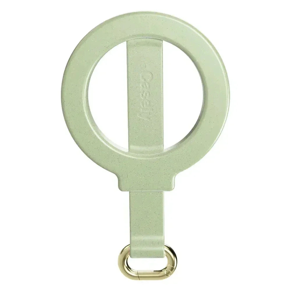 Kiwi Kiss | Matcha Green Shimmer MagRing+ with Keychain