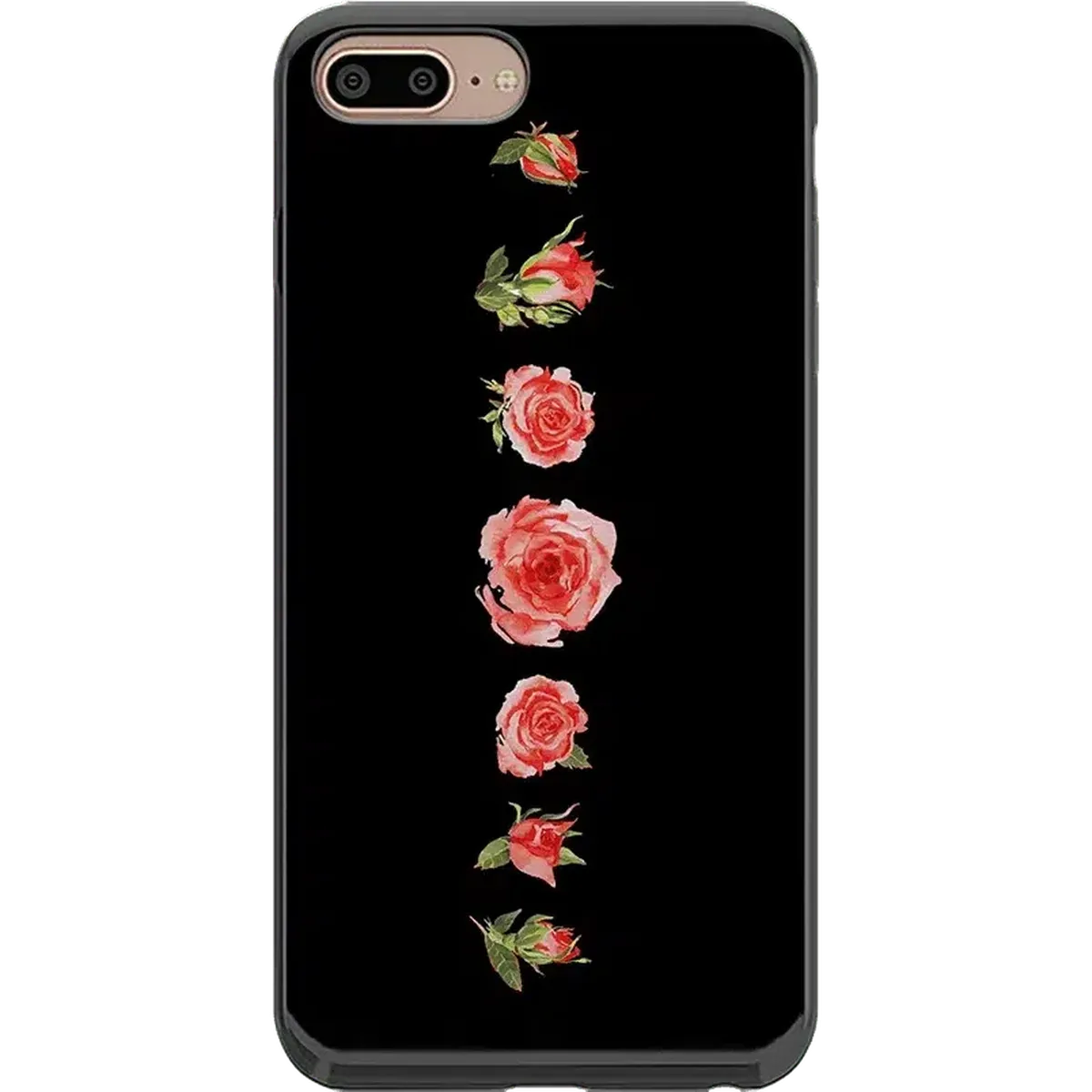 Accept the Rose | Blooming Red Rose Floral Case