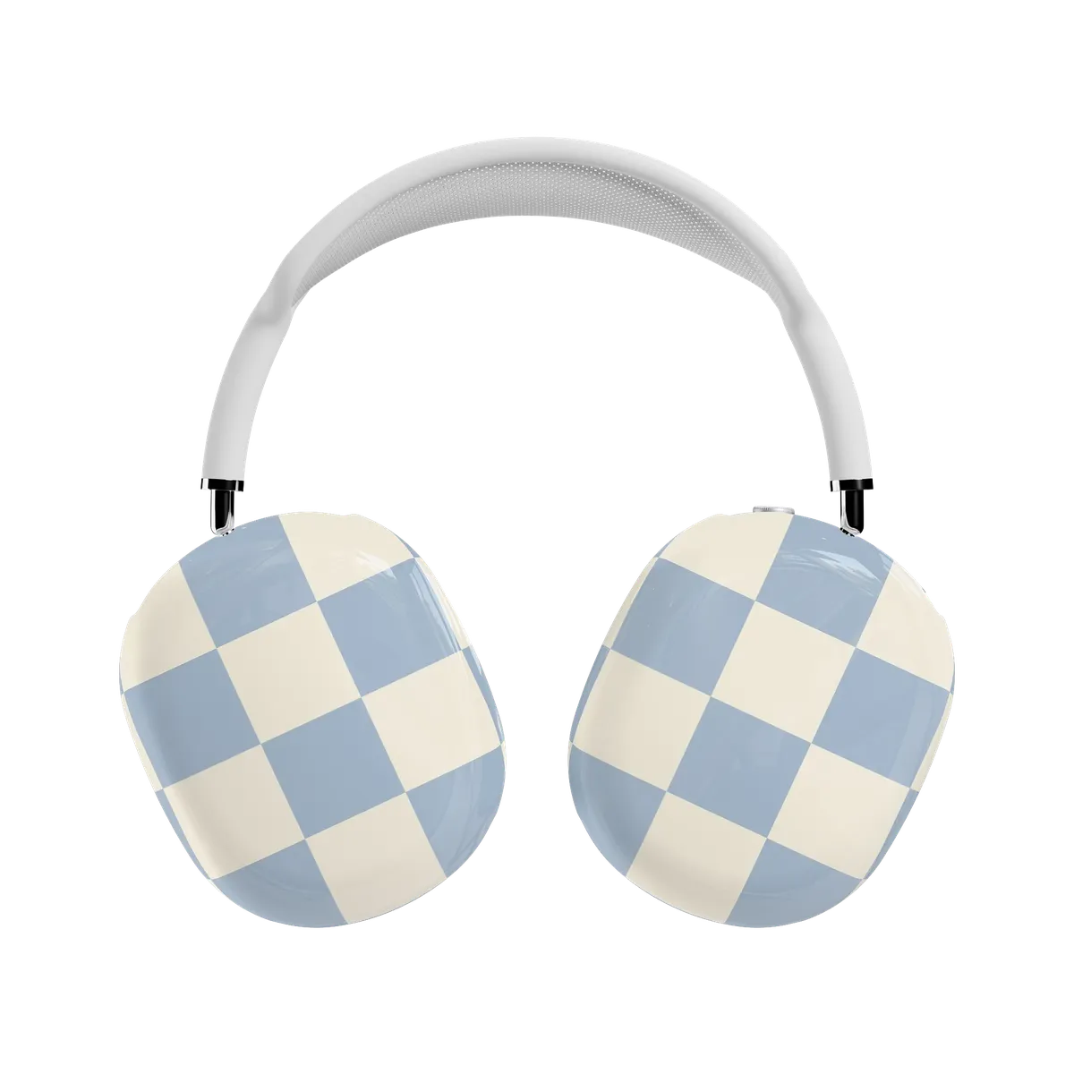 Fit Check | Light Blue Checkerboard AirPods Max Case