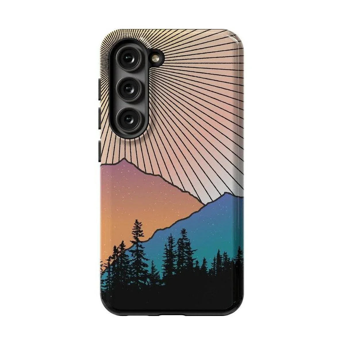 Golden Hour | Mountain Sunset Samsung Case