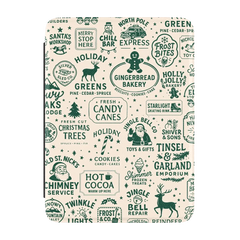 Santa's Stamps | Holiday Market Kindle Case