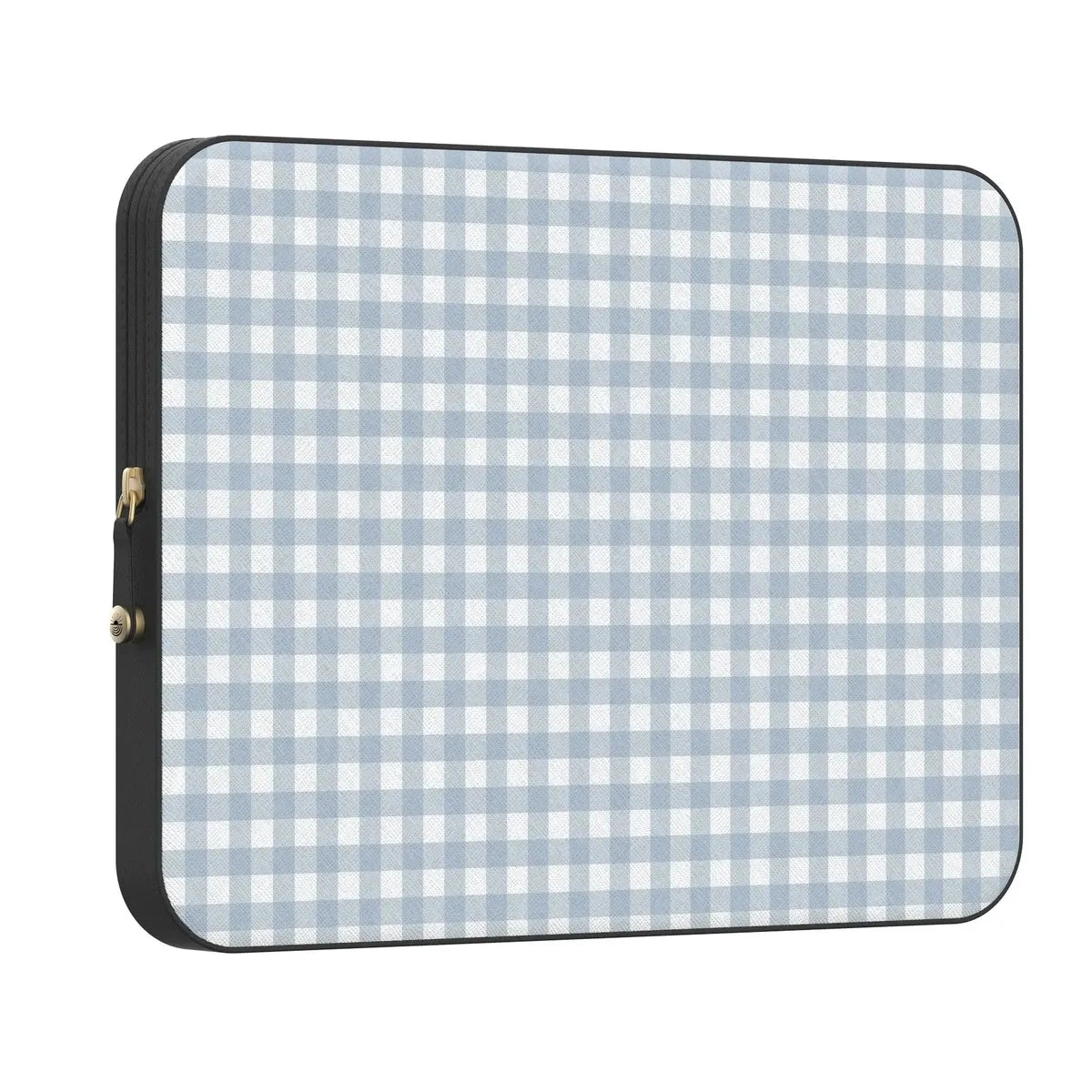Pastel Picnic | Blue Gingham Laptop Case