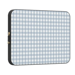 Pastel Picnic | Blue Gingham Laptop Case