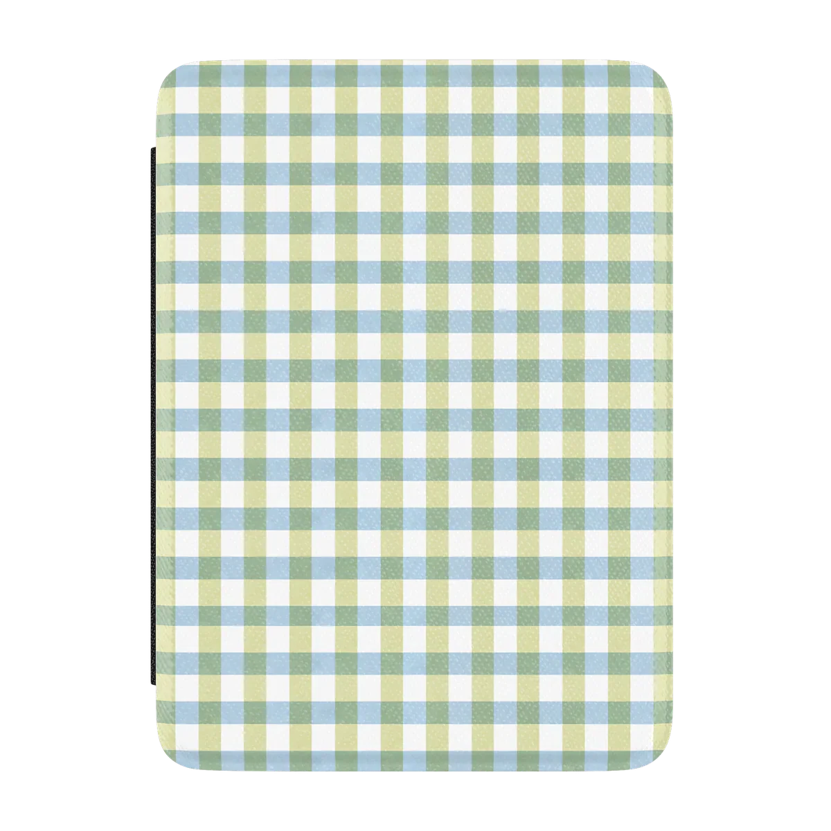 Pastel Picnic | Blue & Green Gingham Kindle Case