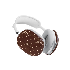 Teddy Bows | Brown Polka Dot AirPods Max Case