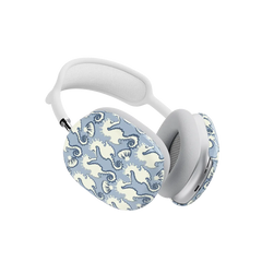 Seahorse Drift | Coastal Blues AirPods Max Case