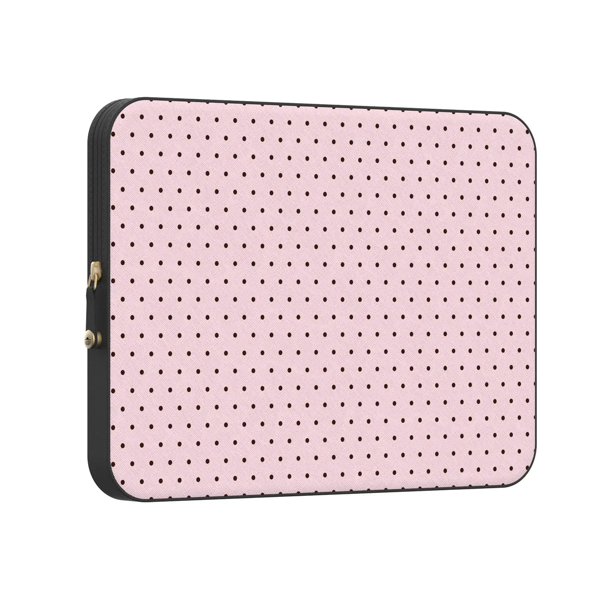 On the Dot | Pink Polka Dot Laptop Case