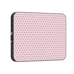 On the Dot | Pink Polka Dot Laptop Case