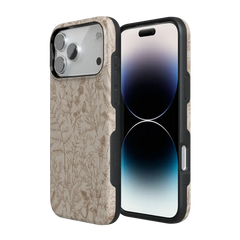 Beige Garden | Neutral Floral Case