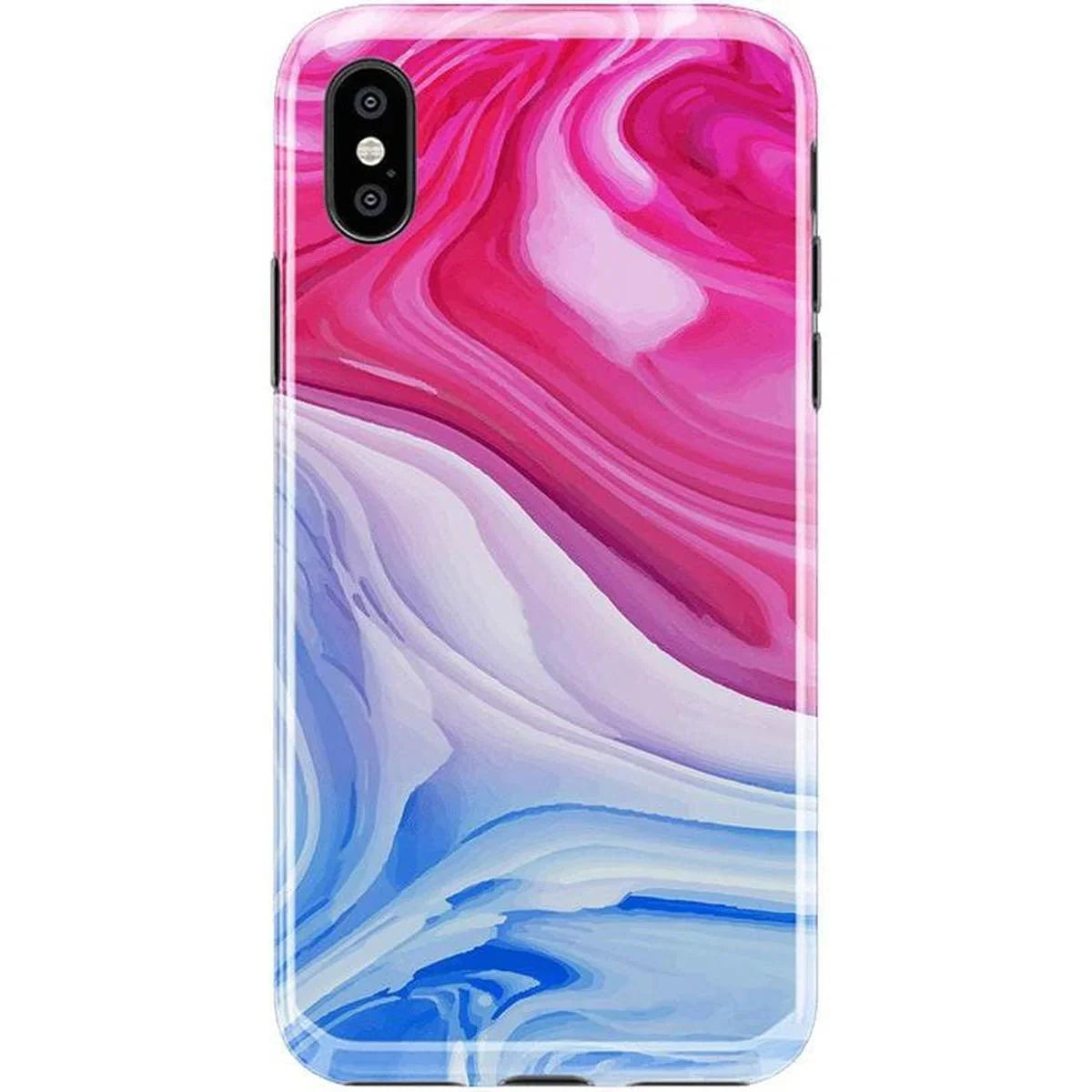 Land & Sea | Marble Swirl iPhone Case