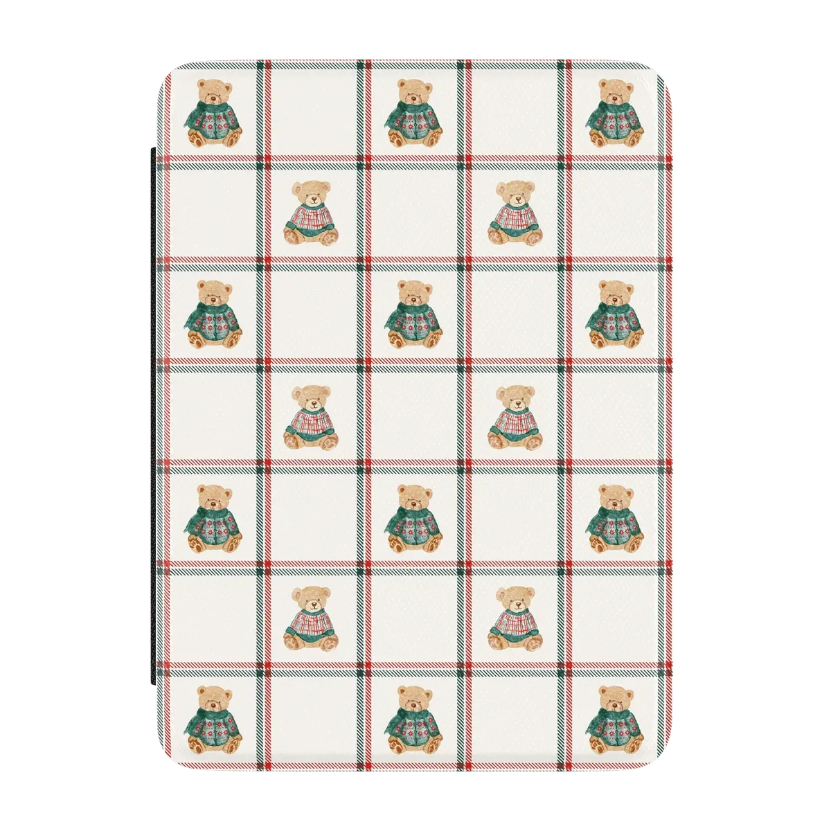 Bear Hugs | Teddy Squares Kindle Case