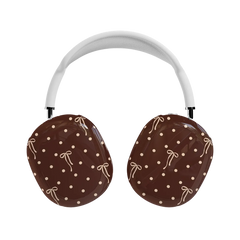 Teddy Bows | Brown Polka Dot AirPods Max Case