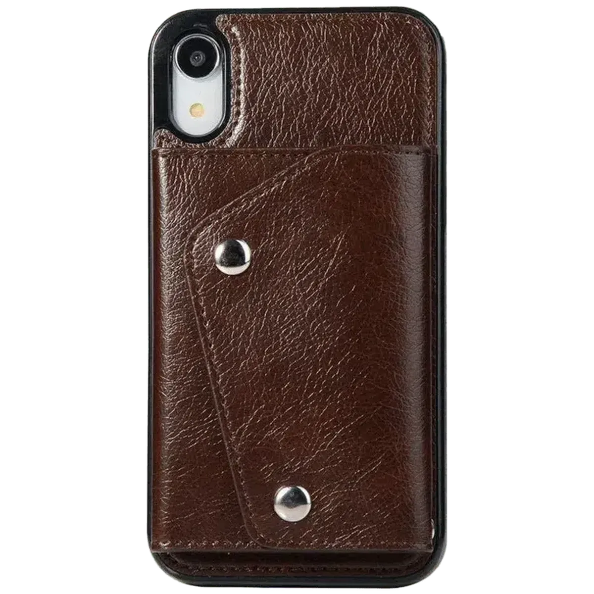 Brown Vegan Leather | Wallet Case