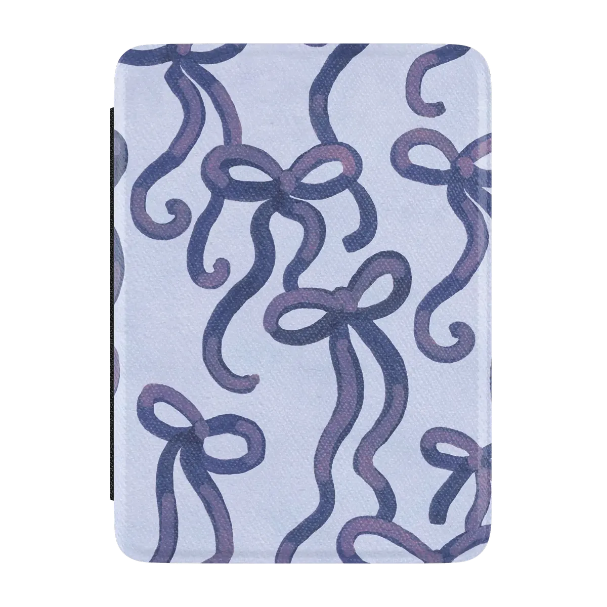 Love Me Knot | Blue Bow Kindle Case